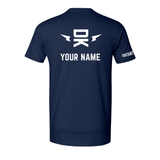 No Tapping in Wrestling YOUTH T-Shirt - Navy, Black No Tapping in Wrestling YOUTH T-Shirt - Navy, Black