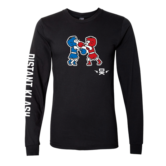 Boys Punch YOUTH Long-Sleeve Shirt - Black, Navy