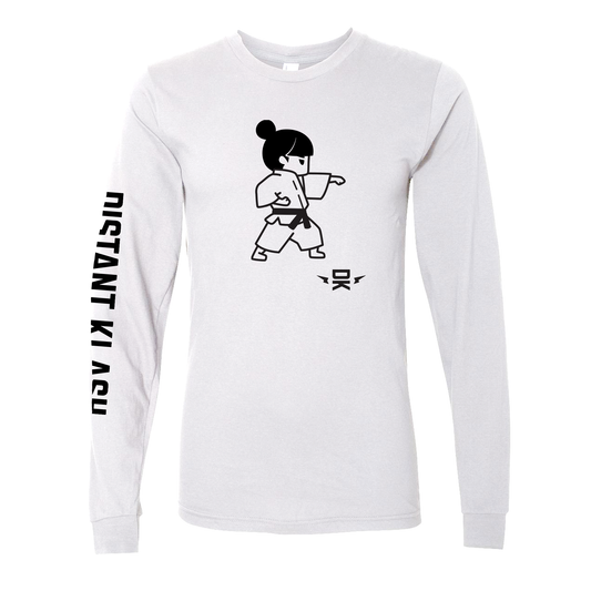 Girls Punch YOUTH Long-Sleeve Shirt - Black, Navy, White