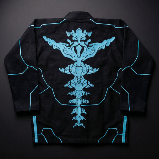 Blue Mecha Suit - BJJ Gi