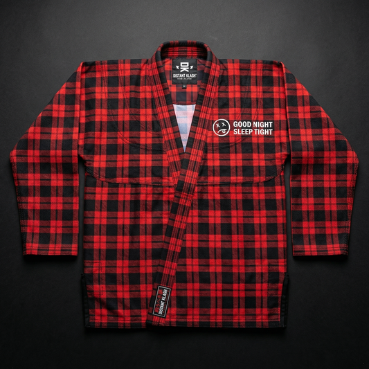 BJJ Plaid Pajama Set - Brazilian Jiu-Jitsu Kimono Gi