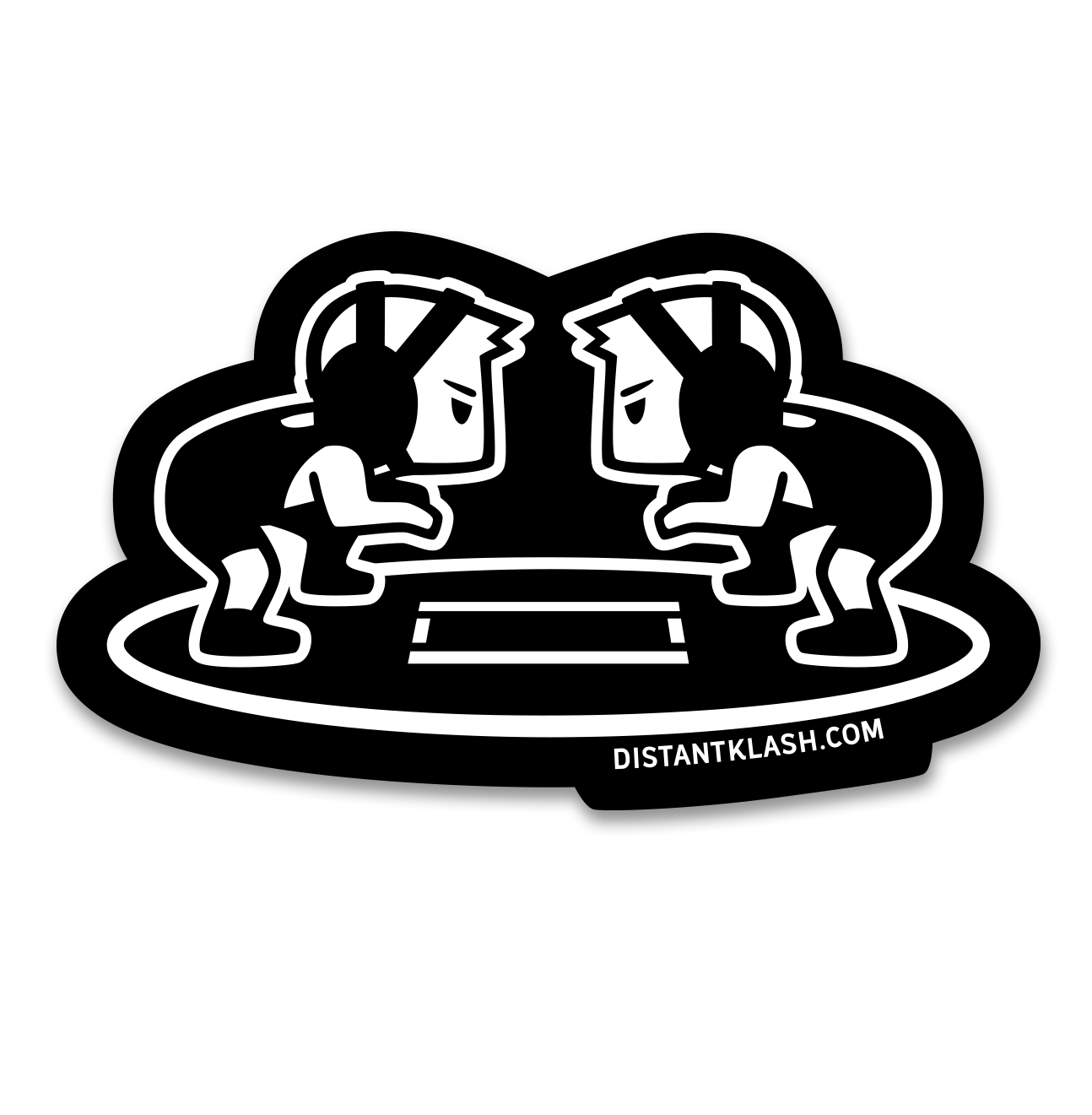 Boys Stance Sticker - Black Boys Stance Sticker - Black