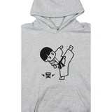 Boys TKD Kick Hoodie - Grey Boys TKD Kick Hoodie - Grey