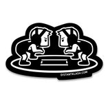 Boys Stance Sticker - Black Boys Stance Sticker - Black