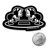 Boys Stance Sticker - Black Boys Stance Sticker - Black