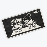 Girls Fist Bump Patch - Black Girls Fist Bump Patch - Black