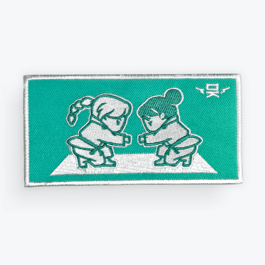 Girls Fist Bump Patch - Teal