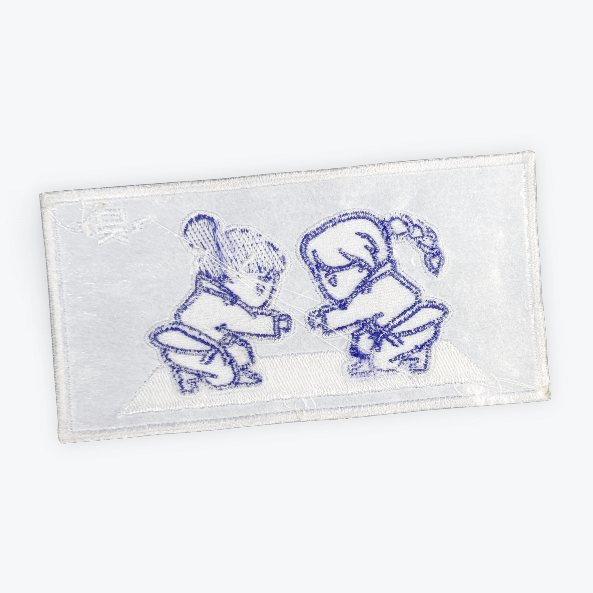 Girls Fist Bump Patch - Blue, v2 Girls Fist Bump Patch - Blue, v2