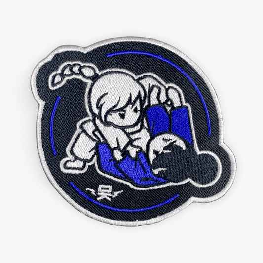 Girls Rolling Patch - Blue, Black