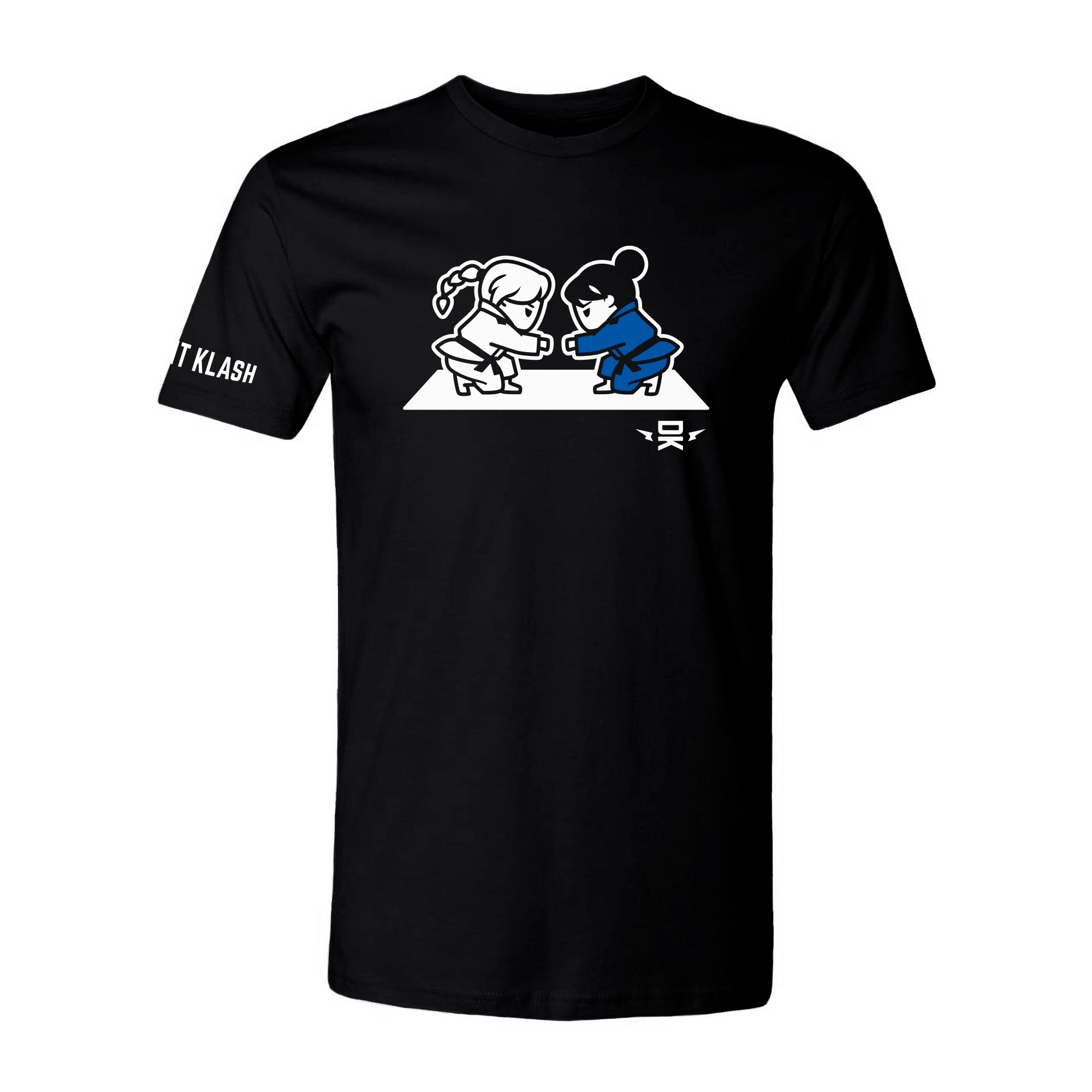 Girls Fist Bump T-Shirt - Navy, Black Girls Fist Bump T-Shirt - Navy, Black