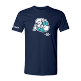 Boys Rolling T-Shirt - Navy, Black Boys Rolling T-Shirt - Navy, Black