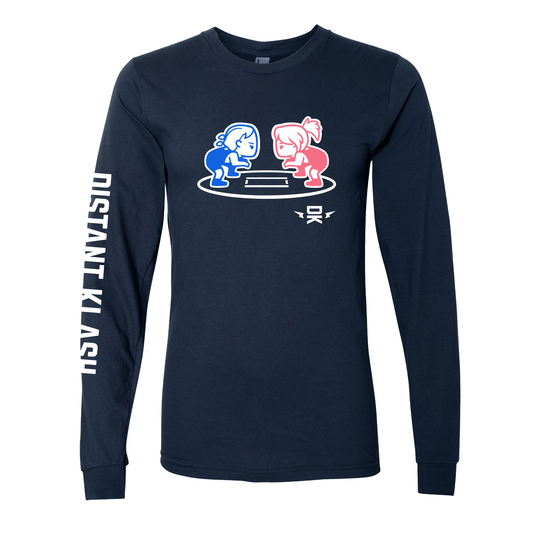 Girls Stance Long-Sleeve Shirt - Navy, Black, White