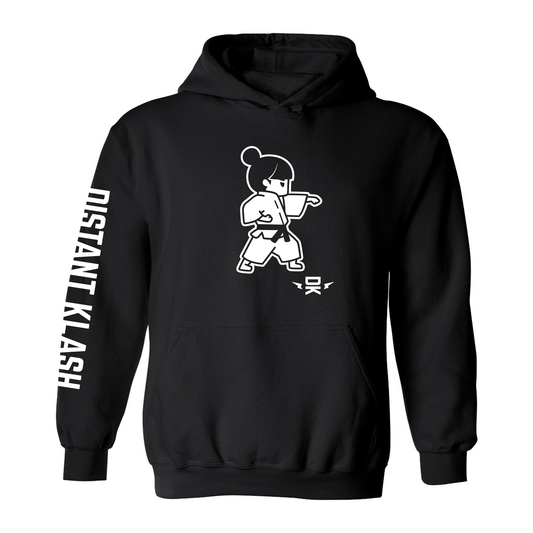 Girls Punch Hoodie - Black, Navy