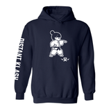 Girls Punch Hoodie - Black, Navy Girls Punch Hoodie - Black, Navy