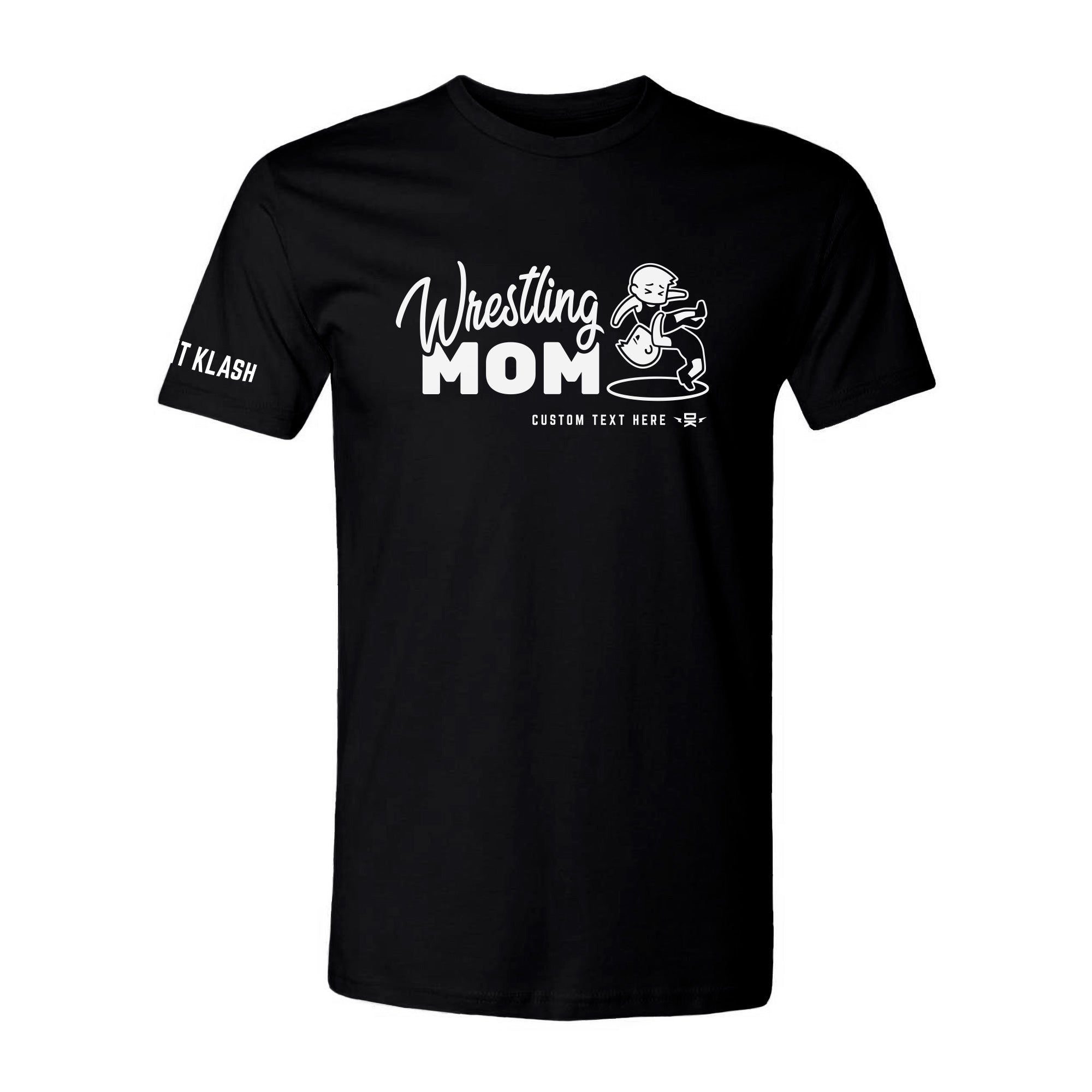 Wrestling Mom T-Shirt - Black Wrestling Mom T-Shirt - Black