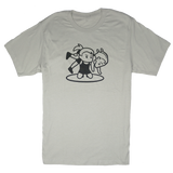 Girls Fireman T-Shirt - Cream Girls Fireman T-Shirt - Cream