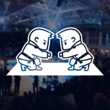 Boys Fist Bump Car Decal - White Boys Fist Bump Car Decal - White