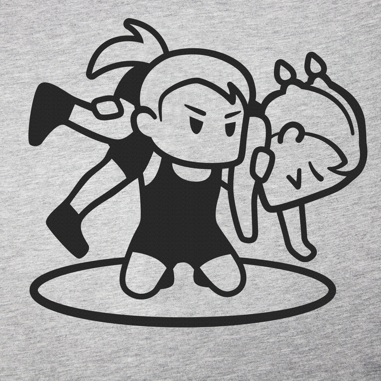 Girls Fireman T-Shirt - Grey Girls Fireman T-Shirt - Grey