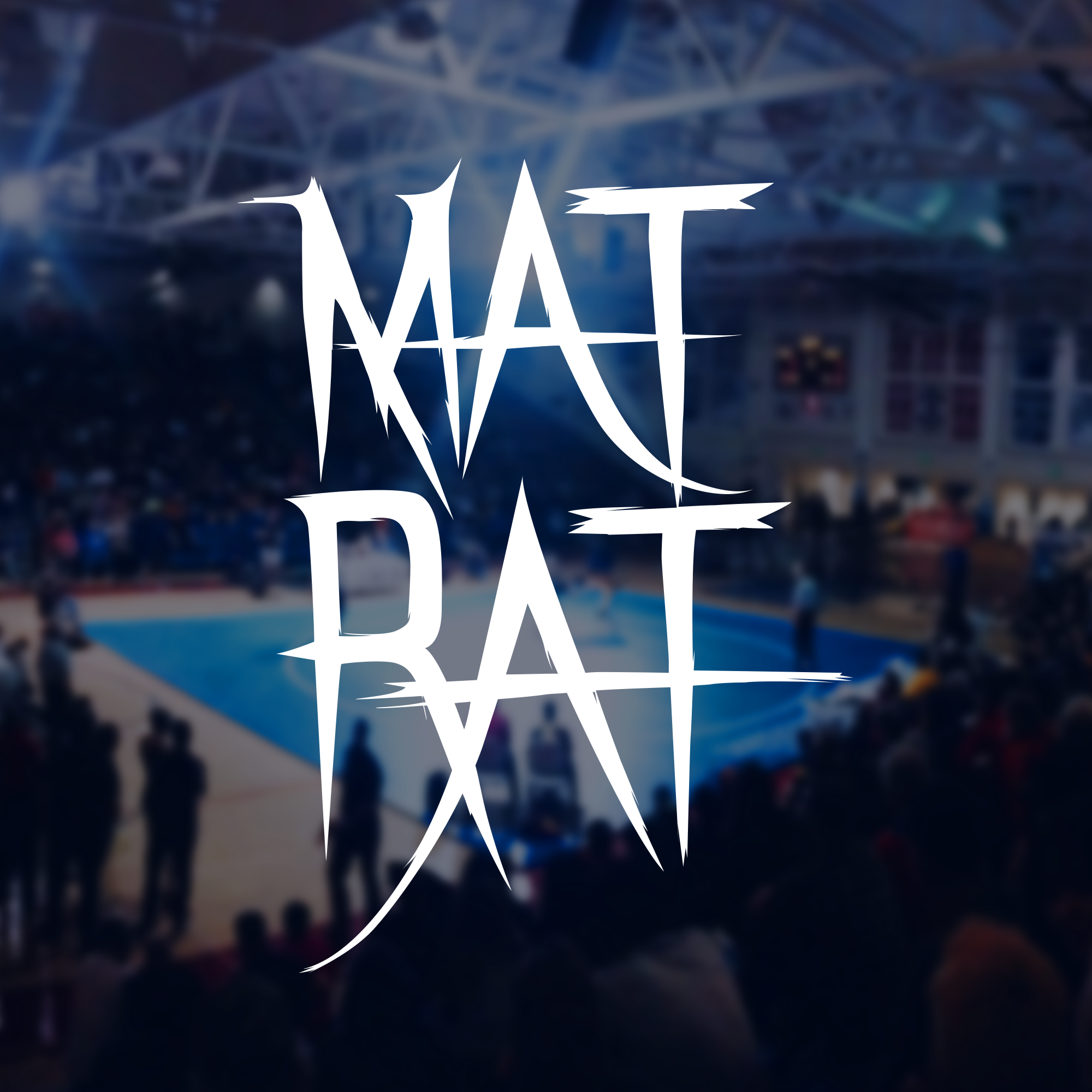 Mat Rat Car Decal - White Mat Rat Car Decal - White