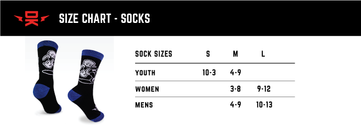 Boys Suplex Crew Socks - Blue Boys Suplex Crew Socks - Blue