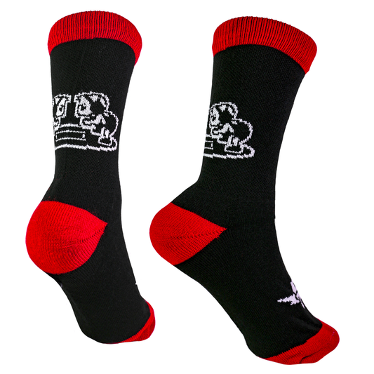 Boys Stance Crew Socks - Red