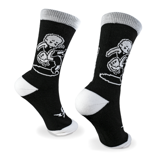 Girls Suplex Crew Socks - White