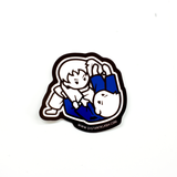 Boys Rolling Sticker - Black, Blue Boys Rolling Sticker - Black, Blue