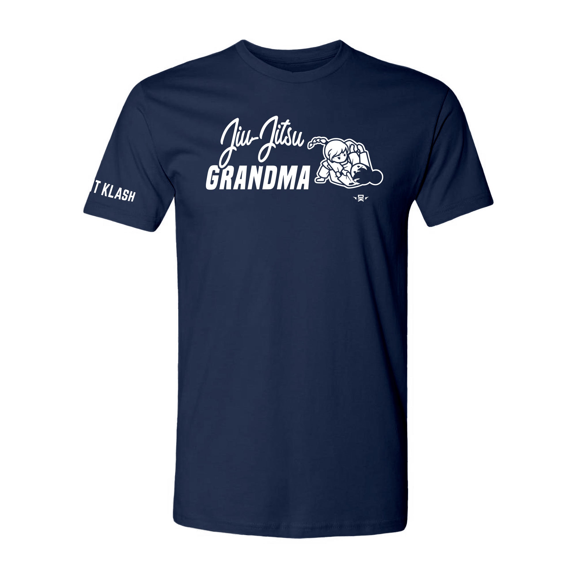 Jiu-Jitsu Grandma T-Shirt - Black, Navy
