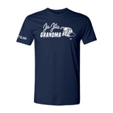 Jiu-Jitsu Grandma T-Shirt - Black, Navy