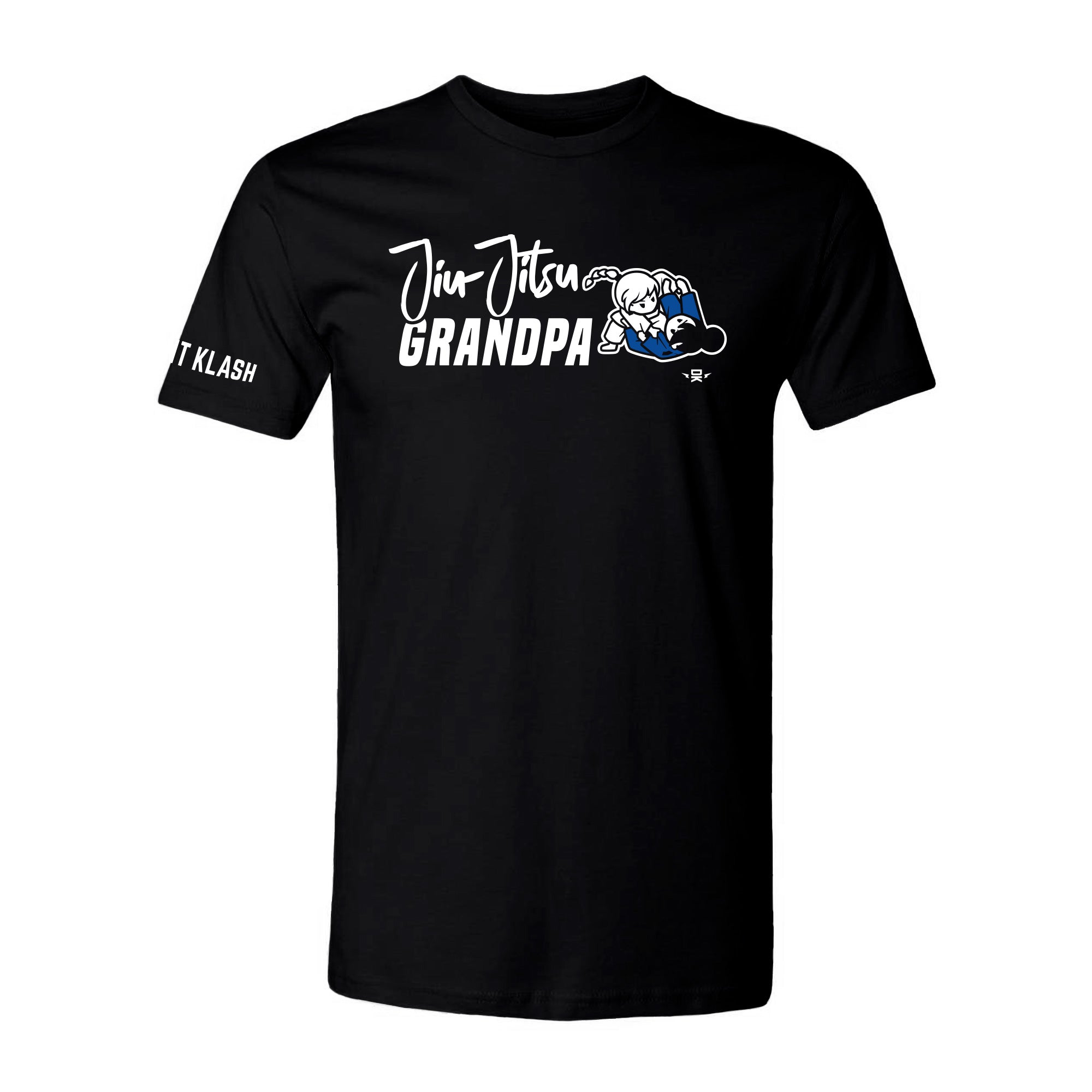Jiu-Jitsu Grandpa T-Shirt - Black, Navy