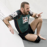 Emerald Kitsune - Short Sleeve Rash Guard