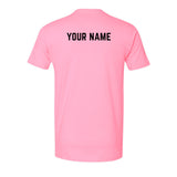 Thomas Jefferson - Wrestle Wrestle Wrestle Pink T-Shirt