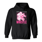 Thomas Jefferson Wrestle Wrestle Wrestle Black Hoodie