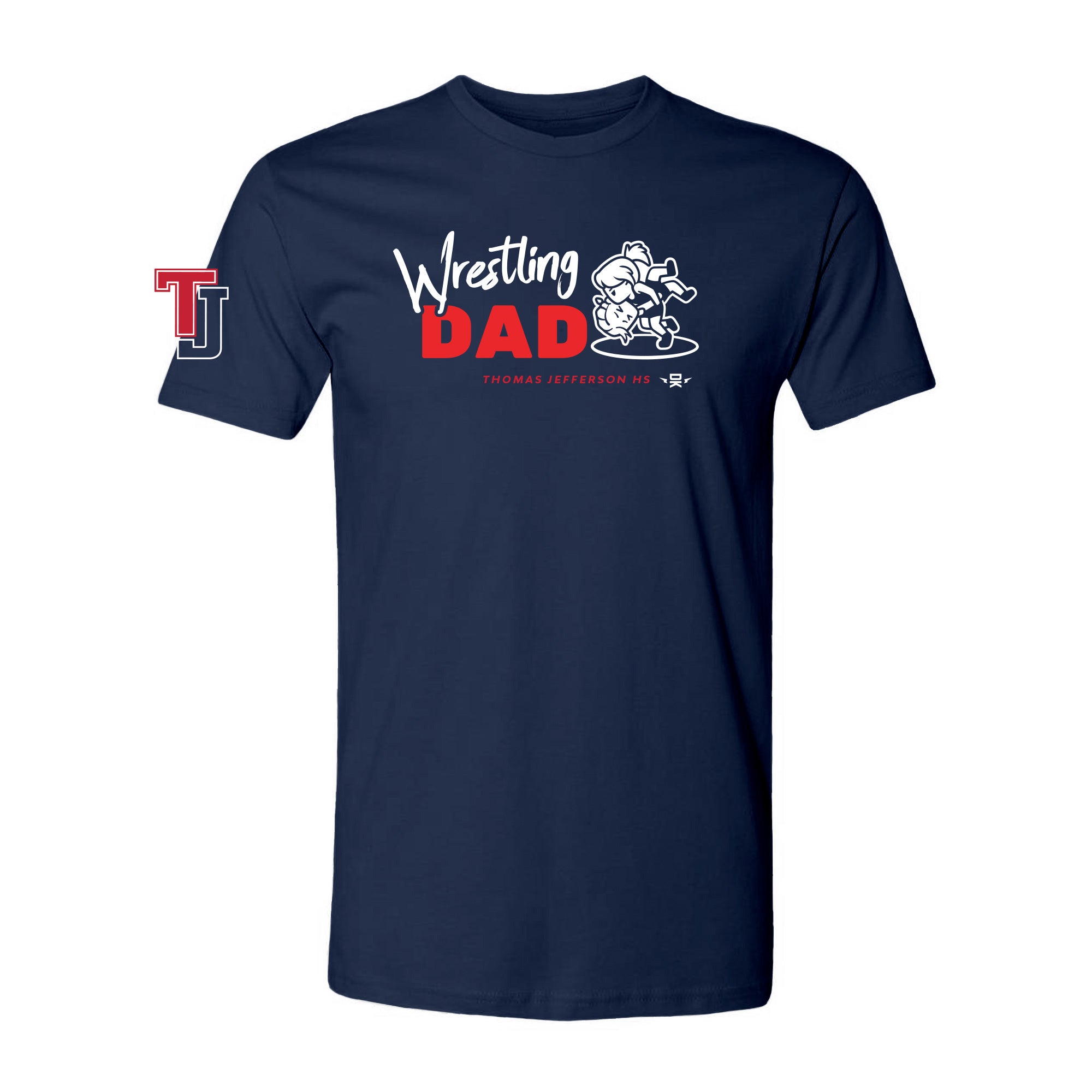 Thomas Jefferson Wrestling Dad Shirt