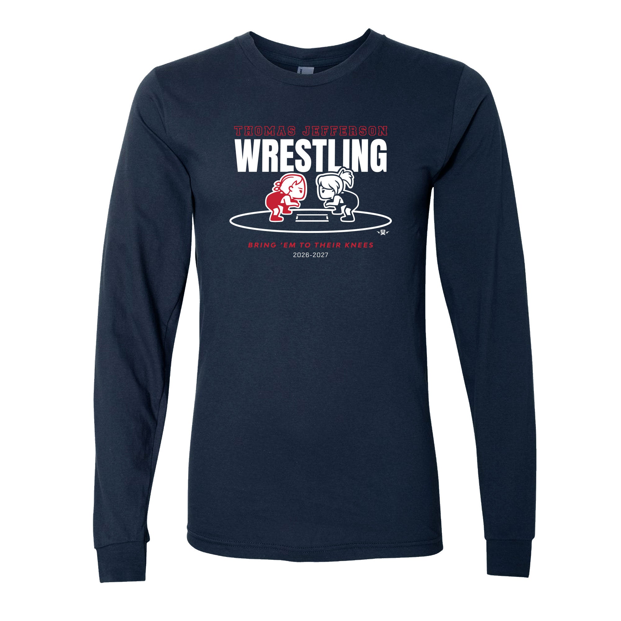 Thomas Jefferson Wrestling Long-Sleeve Shirt