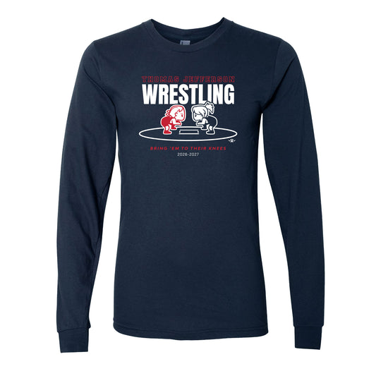 Thomas Jefferson Wrestling Long-Sleeve Shirt