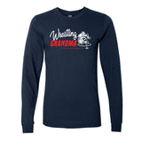 Thomas Jefferson Wrestling Grandma Long-Sleeve Shirt