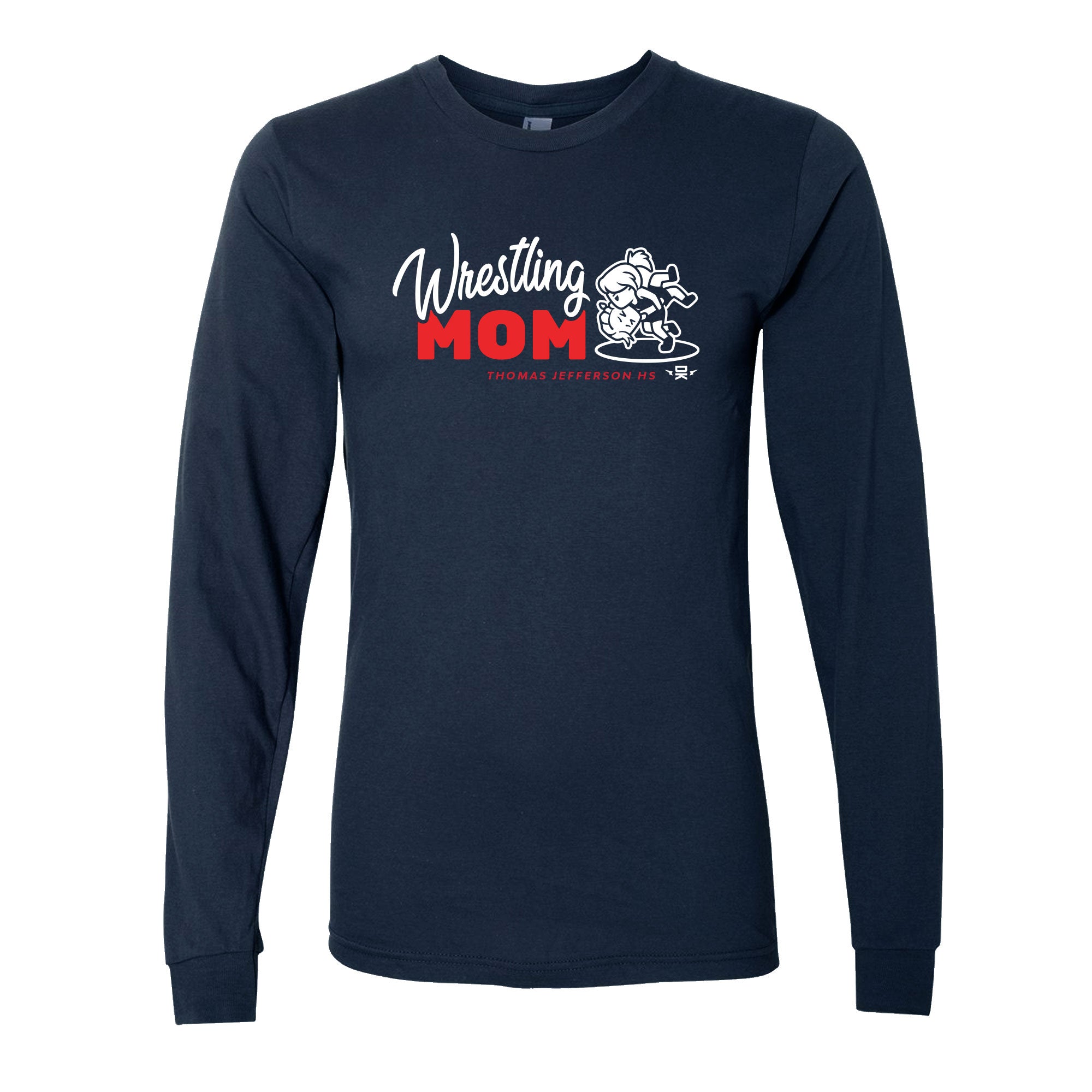 Thomas Jefferson Wrestling Mom Long-Sleeve Shirt