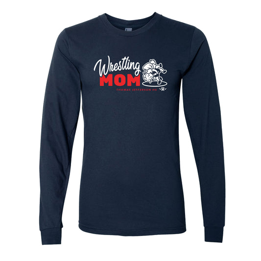 Thomas Jefferson Wrestling Mom Long-Sleeve Shirt