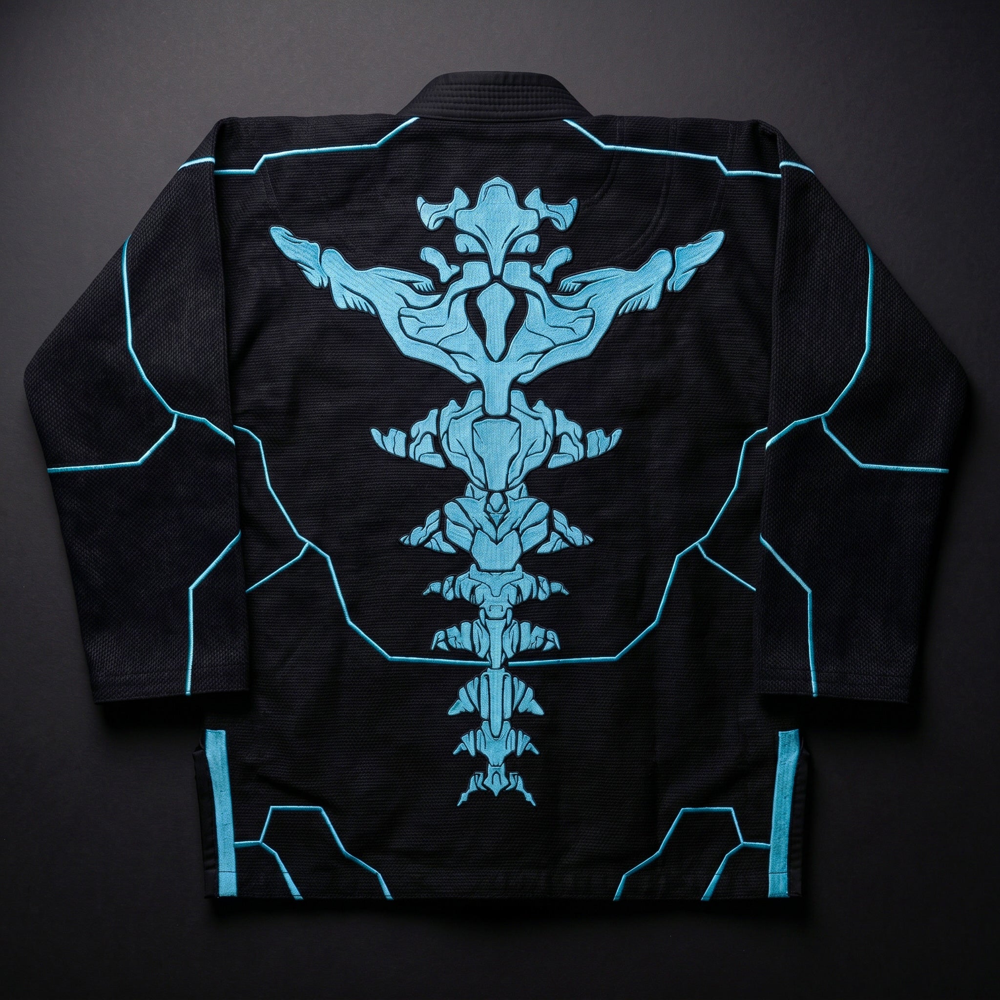Blue Mecha Suit - BJJ Gi