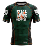 Emerald Kitsune - Short Sleeve Rash Guard