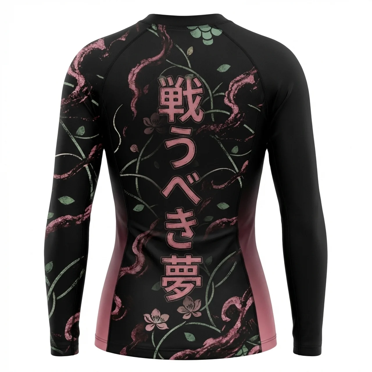 Blossom Dragon - Long Sleeve Rash Guard