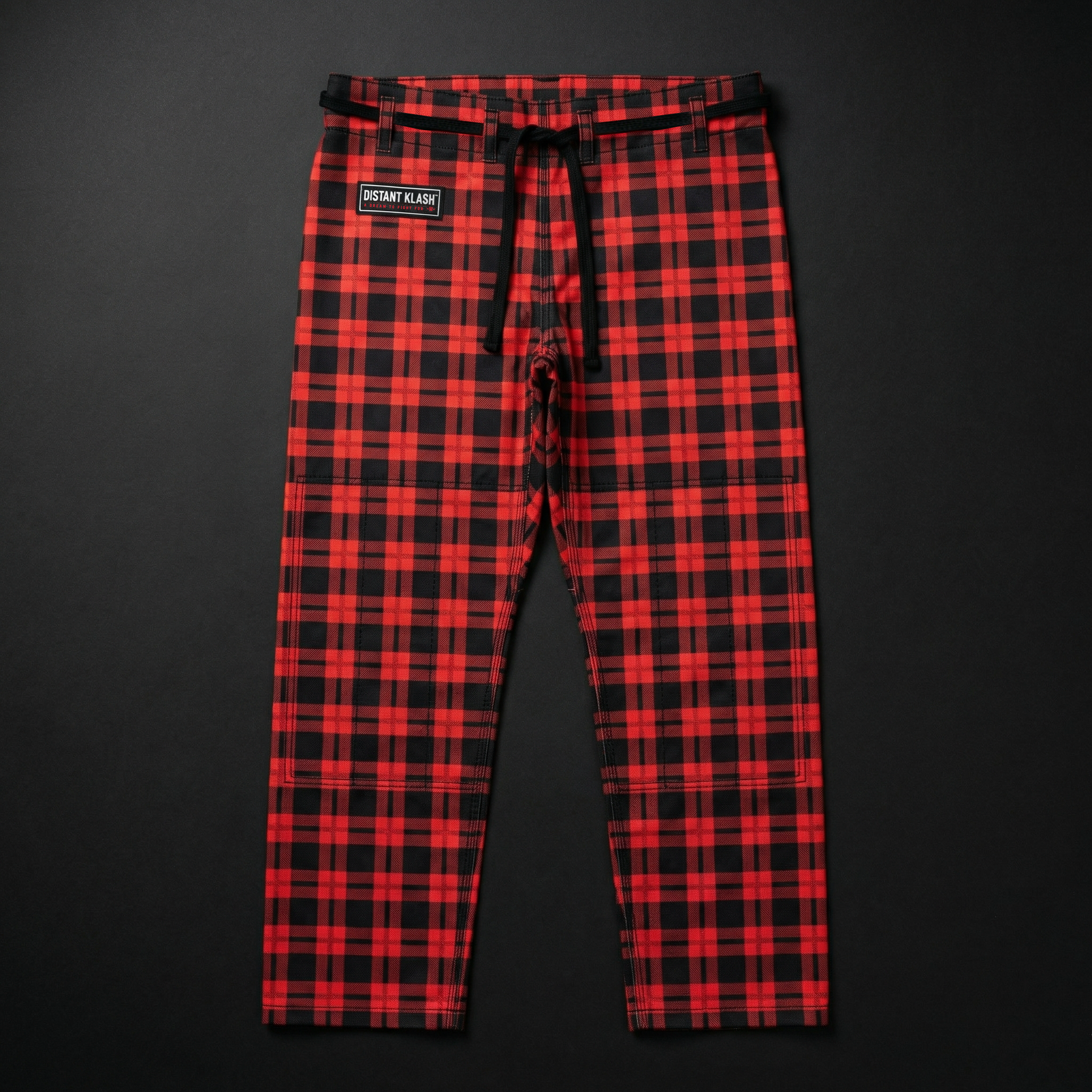 BJJ Plaid Pajama Set - Brazilian Jiu-Jitsu Kimono Gi