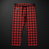 BJJ Plaid Pajama Set - Brazilian Jiu-Jitsu Kimono Gi
