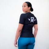Girls Rolling Rashguard - Black v2