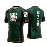 Emerald Kitsune - Short Sleeve Rash Guard