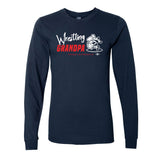 Thomas Jefferson Wrestling Grandpa Long-Sleeve Shirt