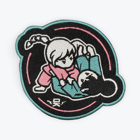Girls Rolling Patch - Pink, Teal