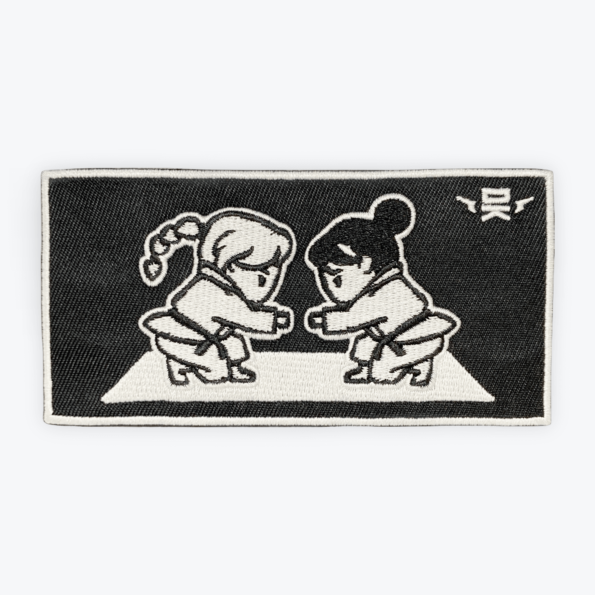 Girls Fist Bump Patch - Black