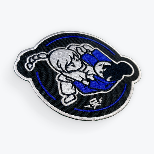 Girls Rolling Patch - Blue, Black